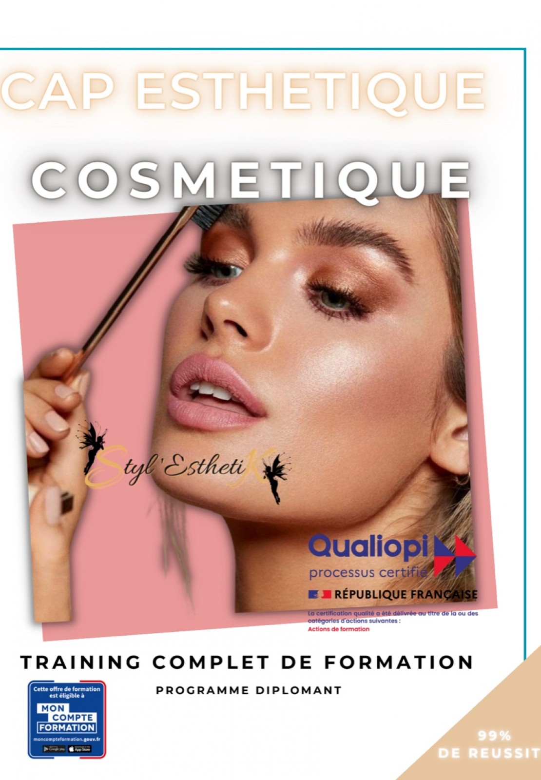 CAP ESTHETIQUE A DISTANCE